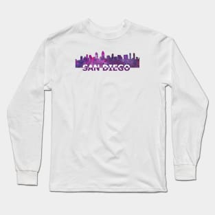 San Diego Skyline Long Sleeve T-Shirt